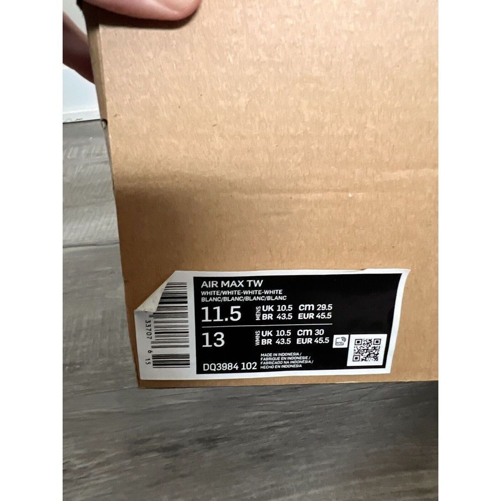 Nike Air Max TW Low Mens Running Sneaker Shoes White DQ3984-102. Size US 11.5 - Picture 9 of 9